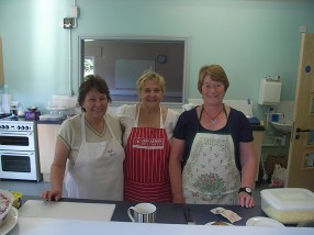 Anne. Beryl and Margaret in Cafe Anne. Beryl and Margaret in Cafe